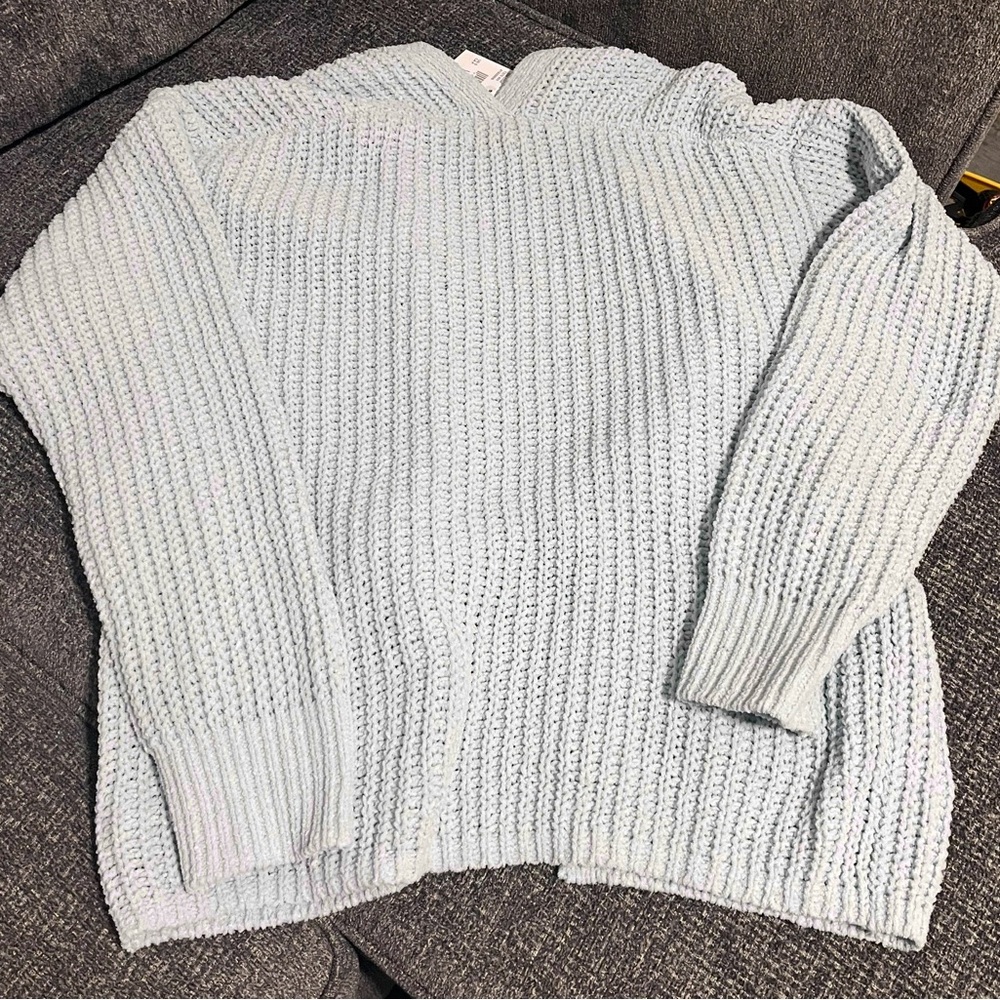 American Eagle Outfitters Light Blue Cardigan - Picture 4 of 4